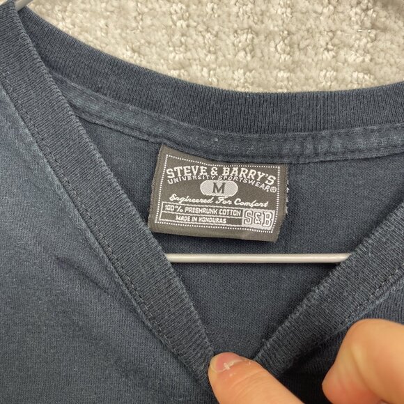 Y2K Vintage Steve and Barry's Florida Sunshine State Print T-Shirt Black Sz M - Picture 8 of 12